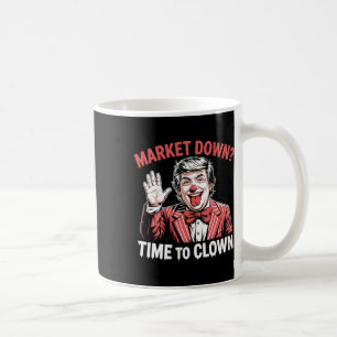 Trump-tullar recession meme Marknader ner Tid att Kaffemugg