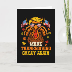 Trump Turkiet Roligt Gör Thanksgiving Stort Igen F Kort
