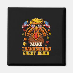 Trump Turkiet Roligt Gör Thanksgiving Stort Igen F Magnet