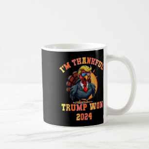 Trump Turkiet Roligt Meme Jag Är Tacksam Trump Van Kaffemugg