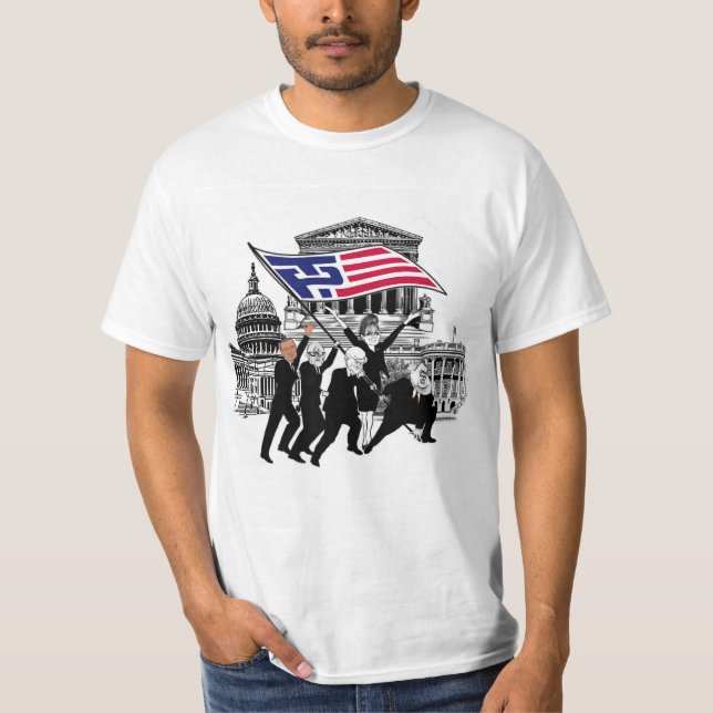 Trump Uber Alles T-shirt (Framsida)