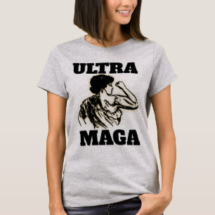 TRUMP ULTRA MAGA WOMENS DAM T-SHIRTS