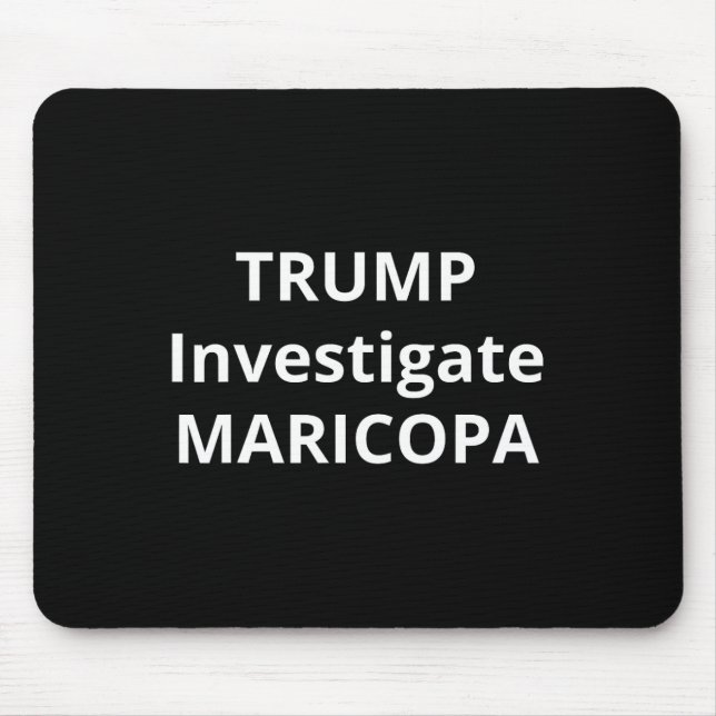 Trump undersök Maricopa 1  Musmatta (Framsidan)