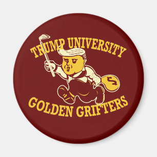 Trump Universiteten Golden Grifters (gyttjelucka) Magnet