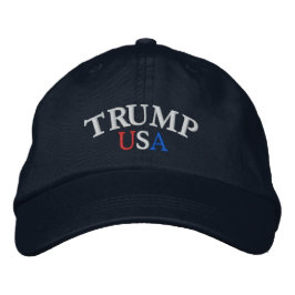 TRUMP USA BASIC JUSTABLE CAP BRODERAD KEPS
