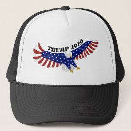 TRUMP USA Eagle Logotyp Stars Rand Keps