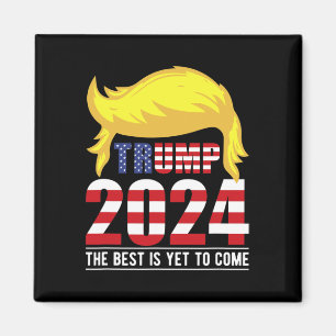 Trump Usa Flagga-det Bästa Är Ännu Att Komma-donal Magnet