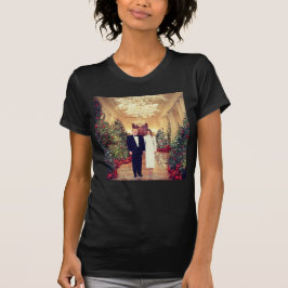 Trump: USA:s president Vita Huset Jul T Shirt