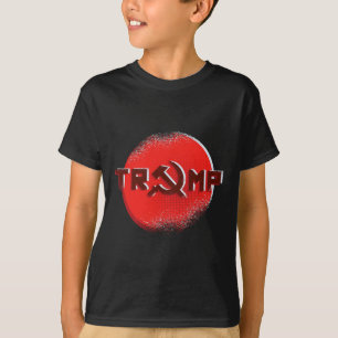 Trump Ussr Hammer och Sickle Communist Russian Age T Shirt