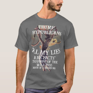 Trump Utser Öppet Säsong Unga Kvinnor Inget Väsk W T Shirt