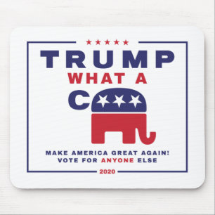 Trump. Vad A C*** - Anti-Trump kampanj poster Musmatta