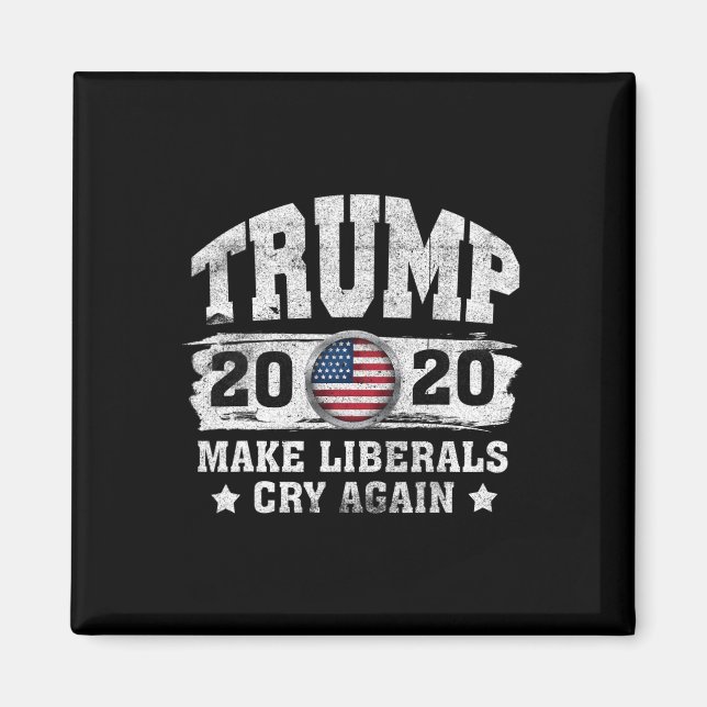 Trump Val 2020 President Republikan Politisk Magnet (Framsidan)