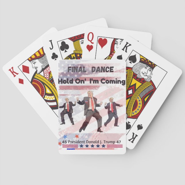 Trump Valection Classic-uppspelningskort Casinokort (Baksidan)