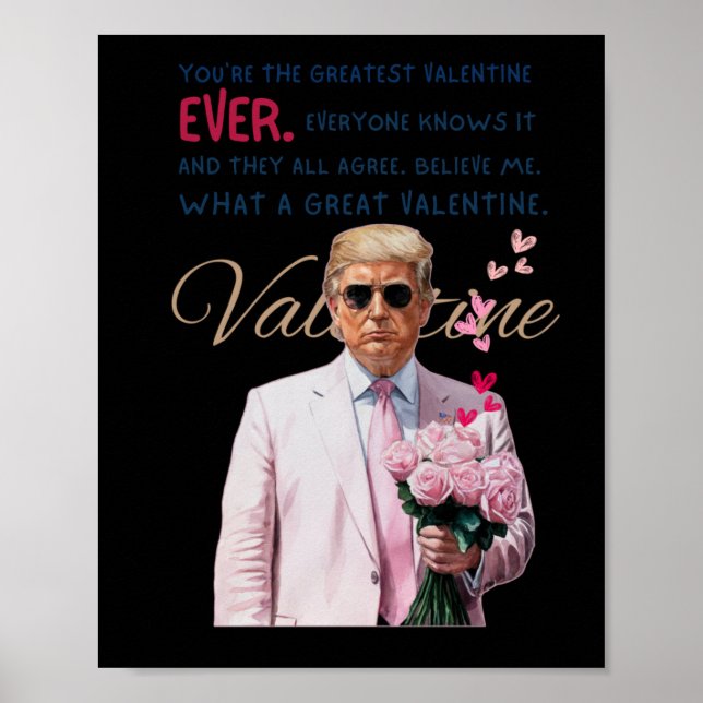 Trump Valentine Poster (Framsidan)