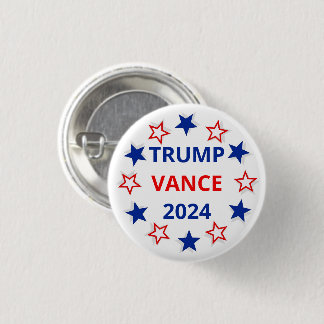 Trump, valknappen Vance 2024 Knapp