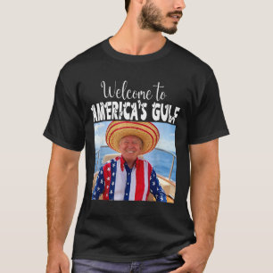 Trump Välkommen till Amerikas Golf Rolig Trump 202 T Shirt