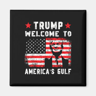 Trump Välkommen Till Amerikas Golf Rolig Trump Mex Magnet