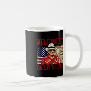 Trump Välkommen till Pappas Gulf Trump sommar Papp Kaffemugg
