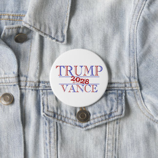 Trump Vance 2024 2028 Button Knapp