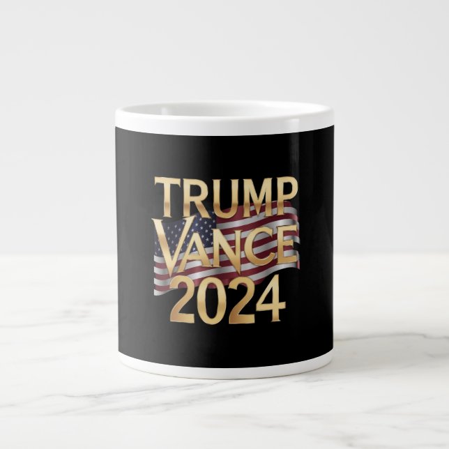 Trump Vance 2024 A Bold Vision for America, Mugg Jumbo Mugg (Framsidan)