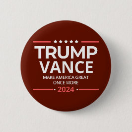 Trump Vance 2024, America america underbar gång mo Knapp