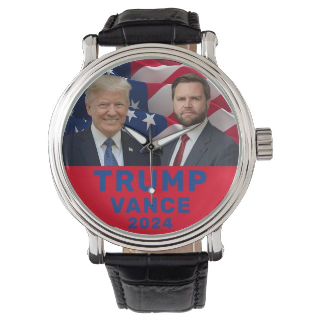 Trump Vance 2024 Armbandsur (Framsida)