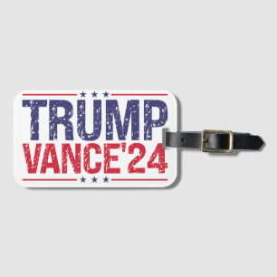 Trump Vance 2024 Bagagebricka