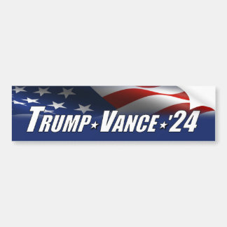 Trump Vance 2024 Bildekal