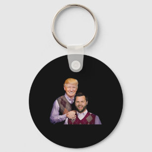 Trump Vance 2024 Brothers Funny Parody Trump J.d. Nyckelring
