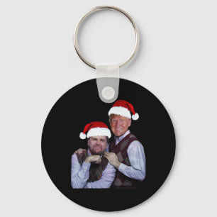 Trump Vance 2024 Brothers Santa Funny Trump Vance Nyckelring