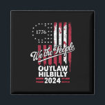 Trump Vance 2024 Donald Trump Outlaw Hillbilly Magnet<br><div class="desc">Trump Vance 2024 Donald Trump Outlaw Hillbilly</div>