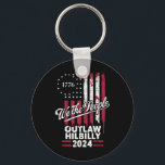 Trump Vance 2024 Donald Trump Outlaw Hillbilly Nyckelring<br><div class="desc">Trump Vance 2024 Donald Trump Outlaw Hillbilly</div>