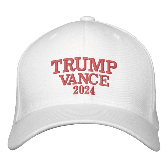 TRUMP VANCE 2024 Embroiderad Hat Broderad Keps (Framsida)