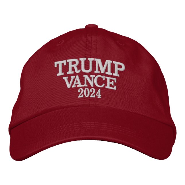 TRUMP VANCE 2024 Embroiderad Hat Broderad Keps (Framsida)