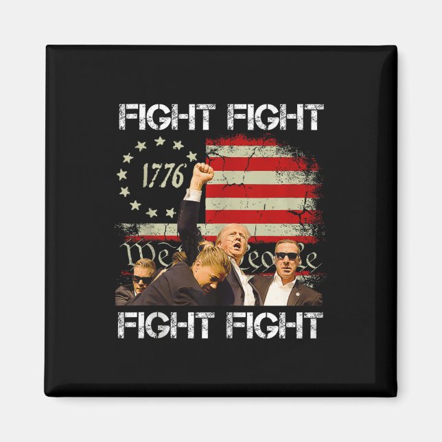 Trump Vance 2024 Fight Magnet (Framsidan)