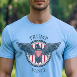 Trump Vance 2024 för president USA-valet T Shirt