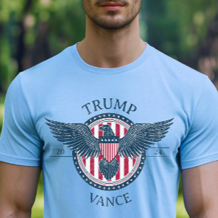 Trump Vance 2024 för president USA-valet T Shirt
