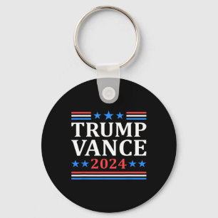 Trump Vance 2024 för president Vp Usa Nyckelring