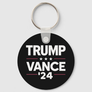 Trump Vance 2024 För President VP USA Val Nyckelring