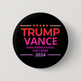 Trump Vance 2024 Gör Amerika Underbart igen Knapp