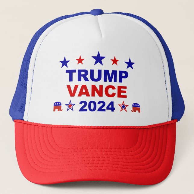 Trump Vance 2024 Keps (Framsida)