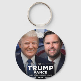 Trump/Vance 2024 Keychain Nyckelring