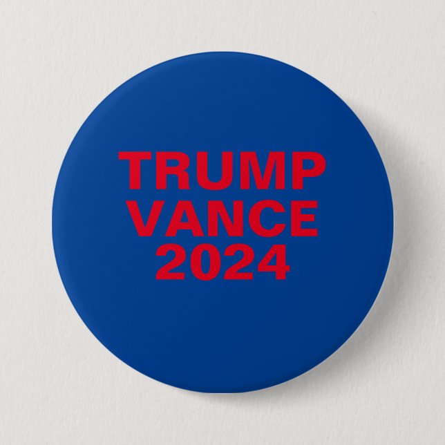 Trump Vance 2024 Knapp (Framsida)