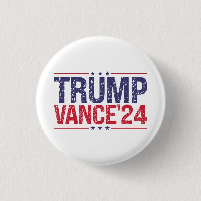 Trump Vance 2024 Knapp (Framsida)