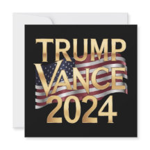 Trump Vance 2024 Konservativ Values, Stickers