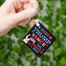 TRUMP VANCE 2024 NYCKELRING