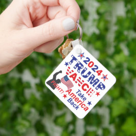TRUMP VANCE 2024 NYCKELRING