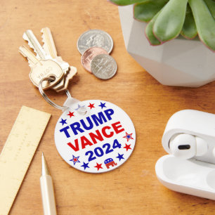 Trump Vance 2024 Nyckelring