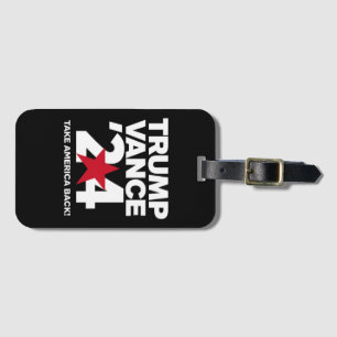 Trump Vance 2024 Omröstning Trump 2024 Val Bagagebricka