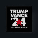 Trump Vance 2024 Omröstning Trump 2024 Val Knapp<br><div class="desc">Trump Vance 2024 Omröstning Trump 2024 Val</div>